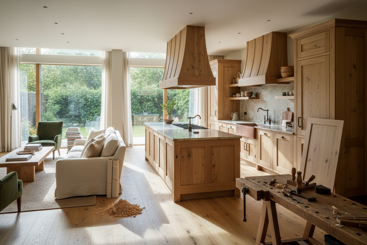 Is a True Hand Crafted Kitchen Worth the Mess and Money?