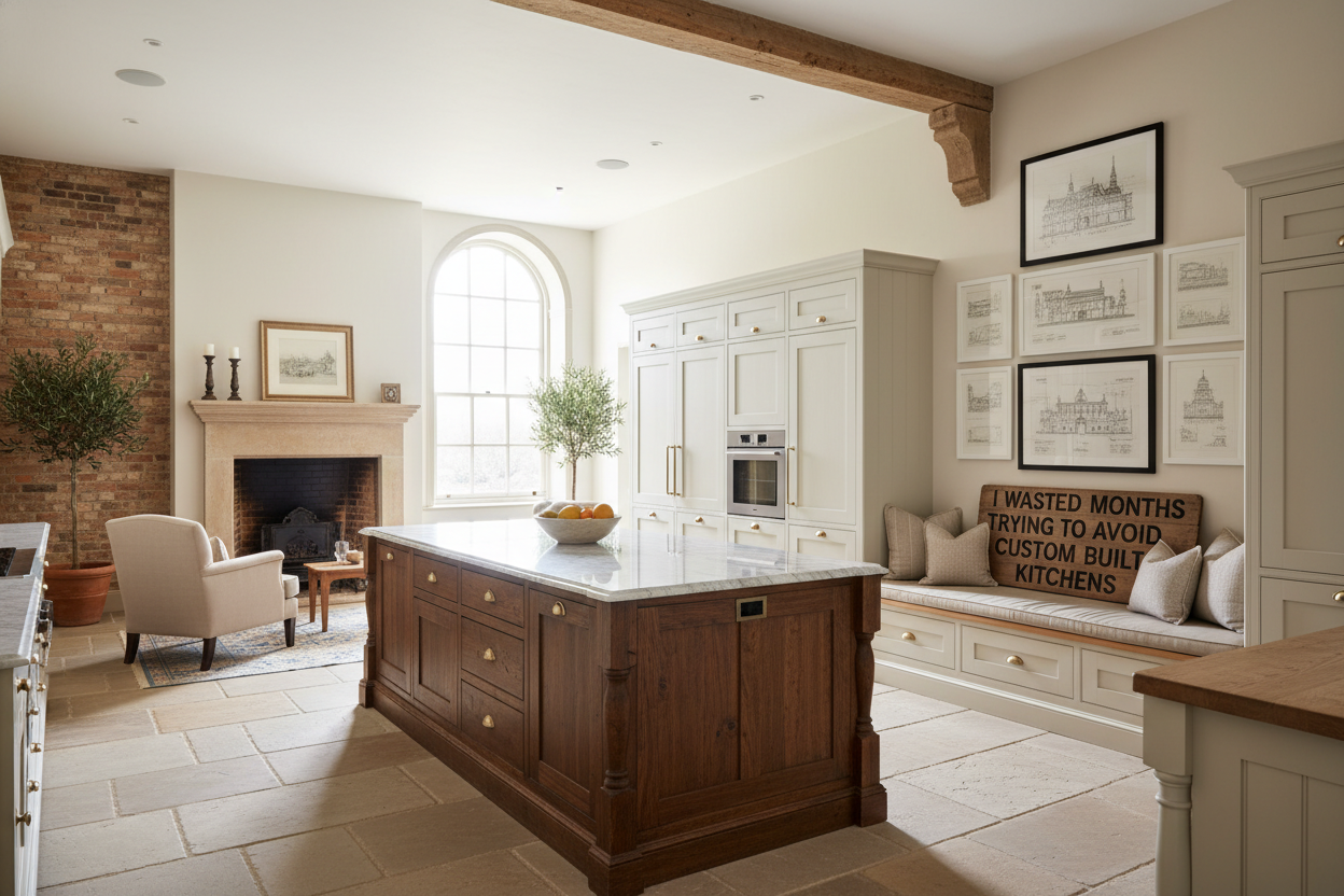 I Wasted Months Trying to Avoid Custom Built Kitchens