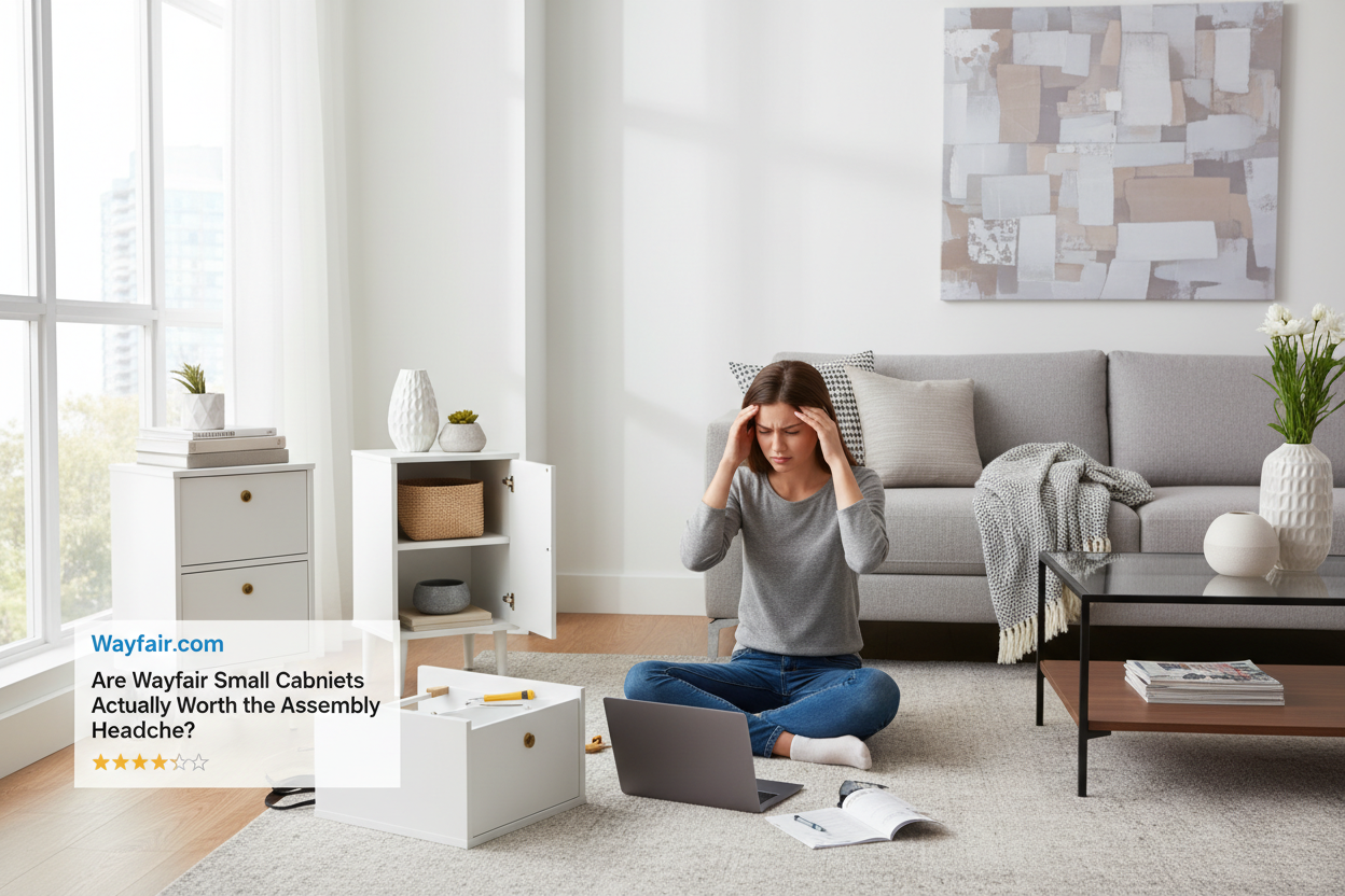 Are Wayfair Small Cabinets Actually Worth the Assembly Headache?