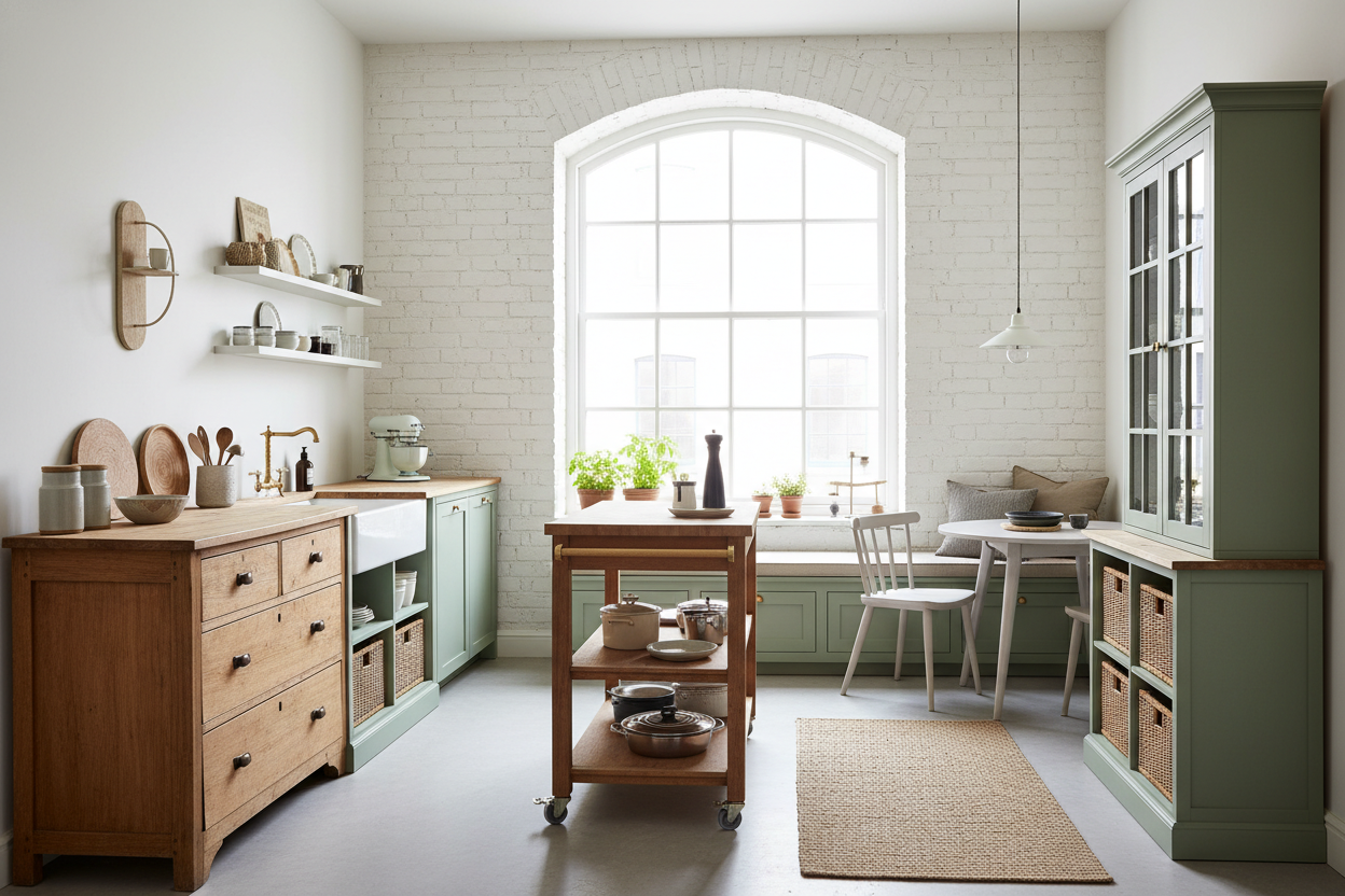 I Fixed My Cramped Layout With Furniture Kitchen Units