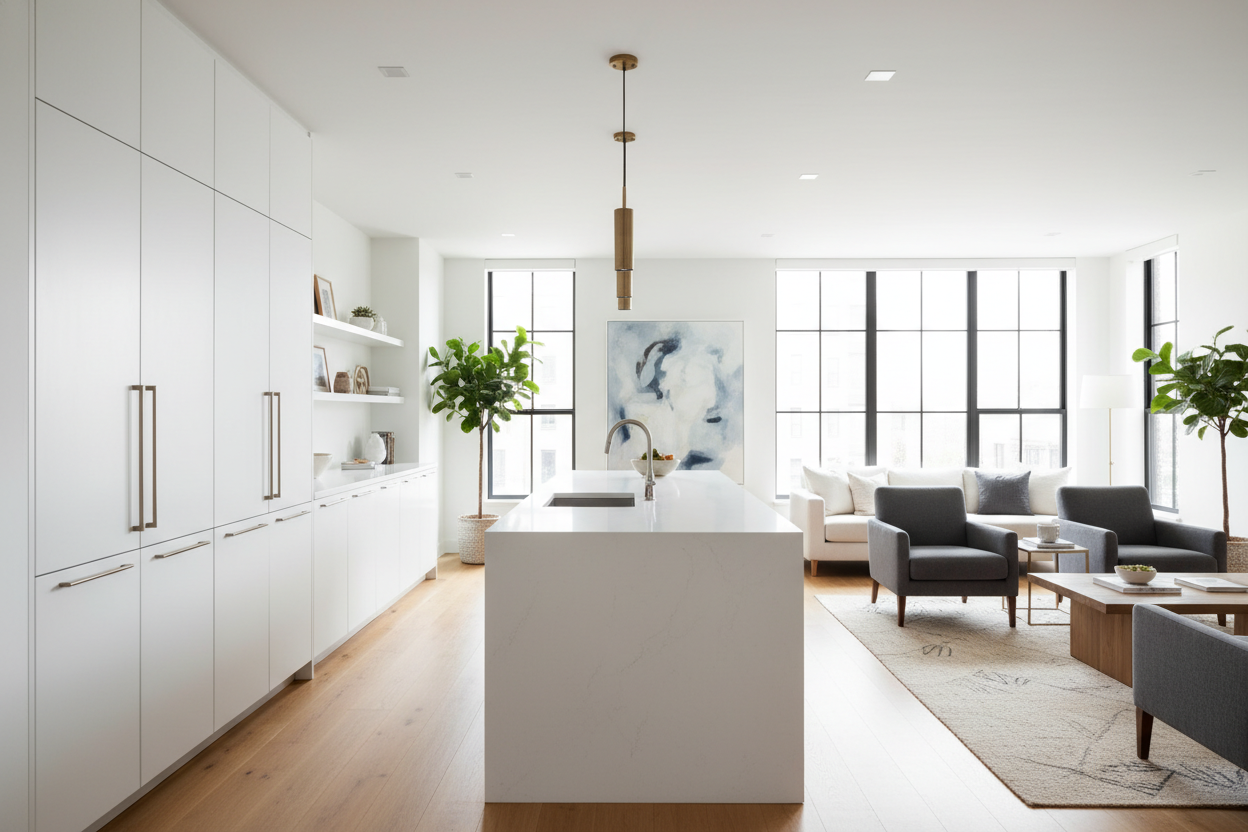 I Ripped Out My Fussy Built-Ins for a Simple Kitchen Cabinet Design