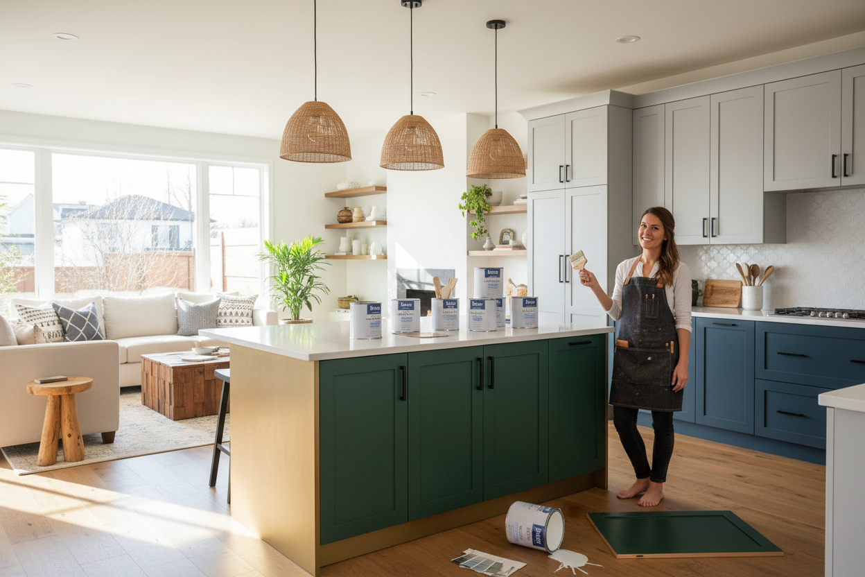 I Tested Every Cabinet Paint at Lowes (And One Failed)