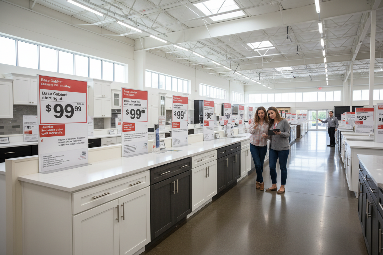 Why the Sticker Cabinet Prices at Lowes Are Basically a Lie