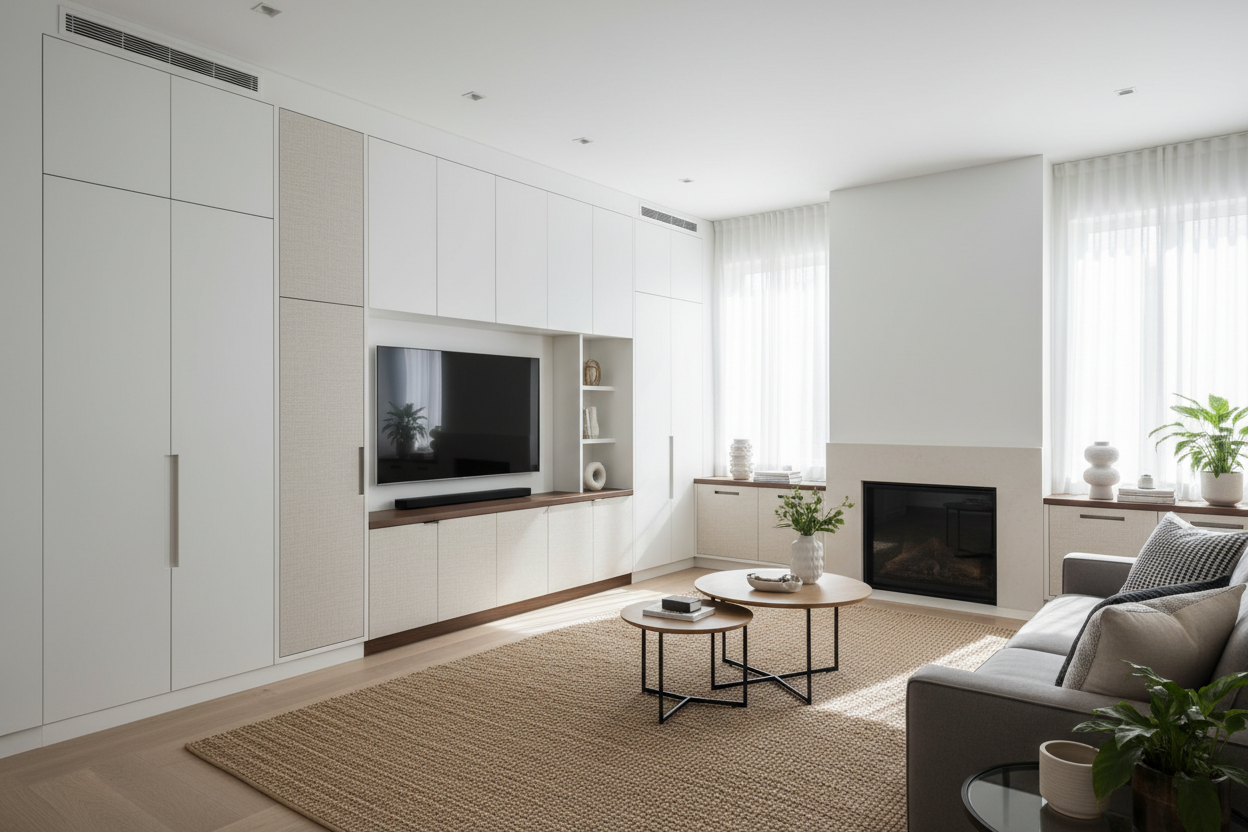How Enclosed Storage Fixed My 'Visually Loud' Living Room
