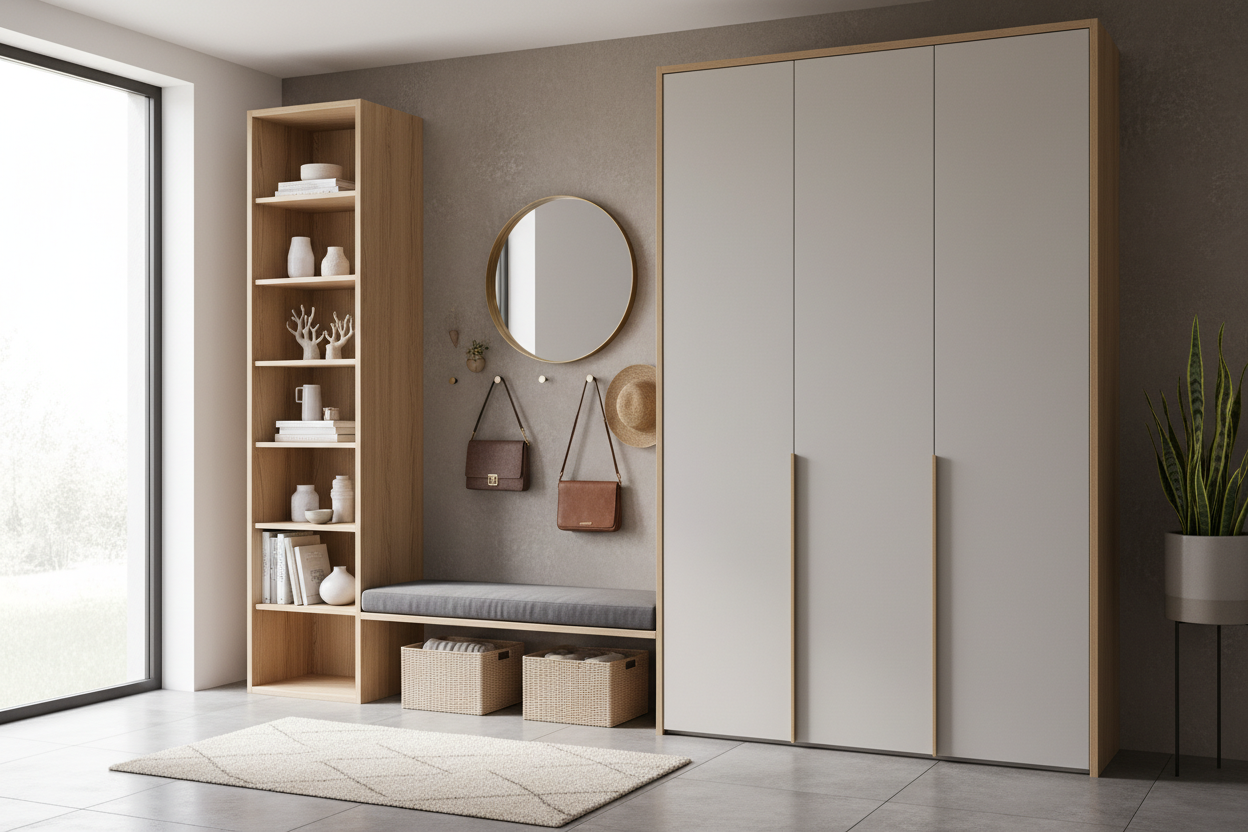 How a Tall Closed Storage Cabinet Fixed My 'Drop Zone' Anxiety