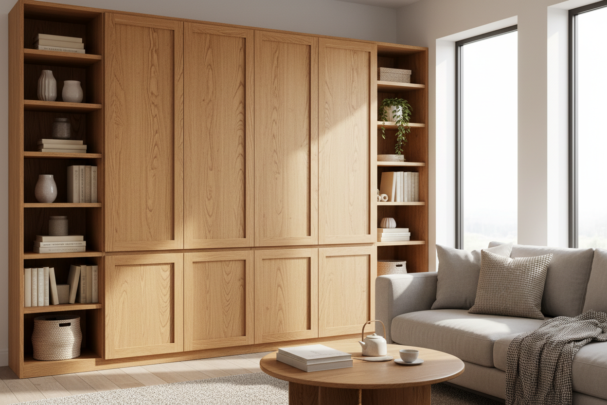 Your Messy Room Needs a Wood Cabinet for Storage, Not More Bins