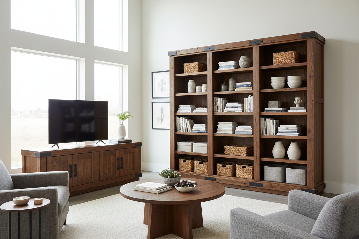 Your Sagging Shelves Are Begging for a Heavy Duty Wood Storage Cabinet