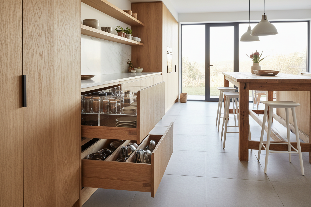 Your Deep Lower Shelves Are Useless. Get a Drawer Cabinet.