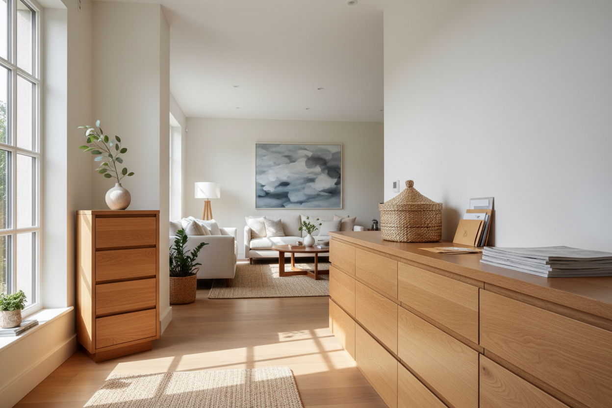 Where Do You Hide Your Mail? The Case for Wood Cabinets With Drawers