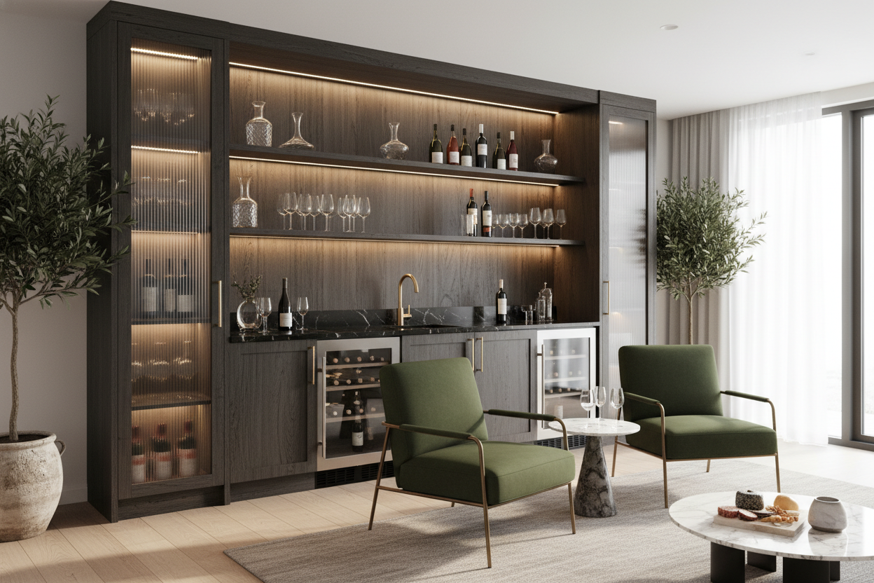 Why Are Bar Cabinets With Wine Fridge Suddenly Everywhere?