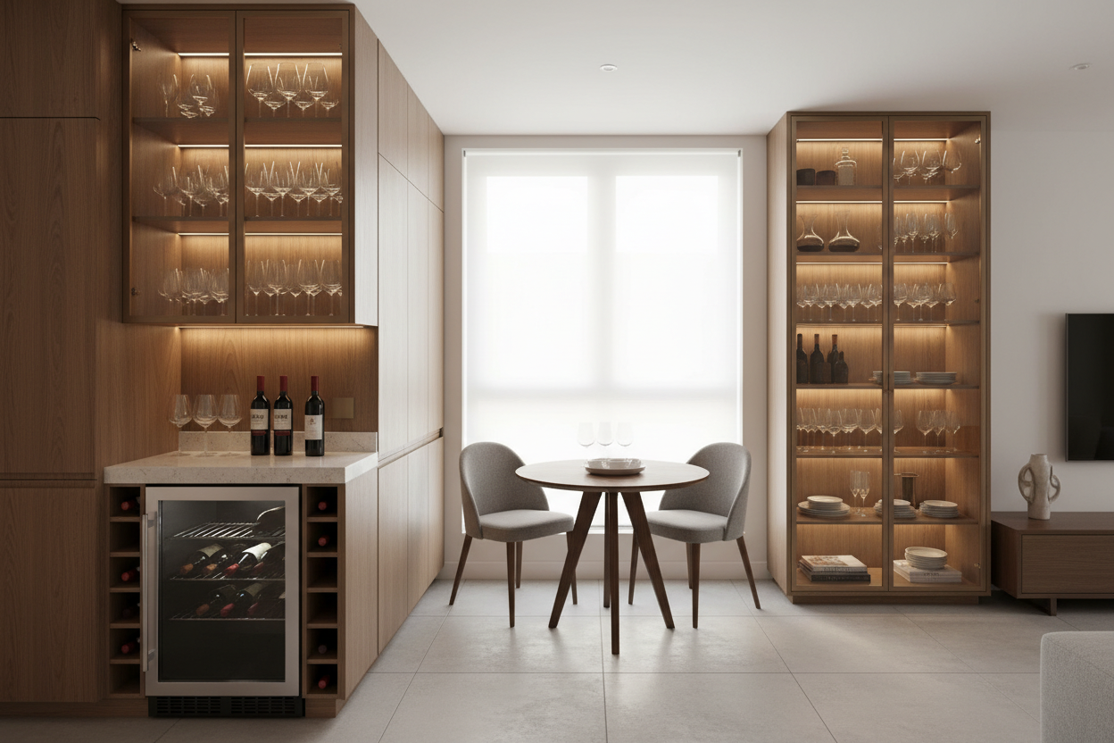 Is a Cabinet for Wine Glasses Actually Worth the Floor Space?