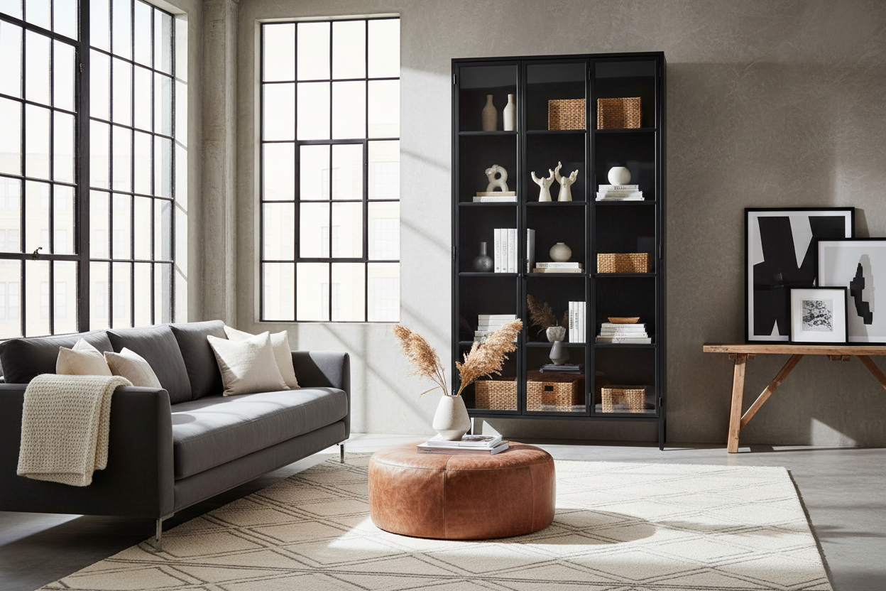 We Need to Talk About the Crate and Barrel Casement Black Tall Cabinet