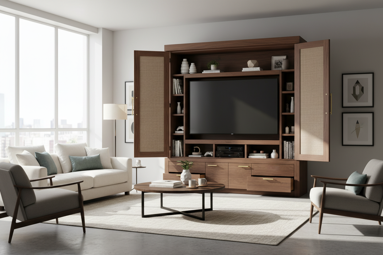 The Bigger TVs Get, the More I Want an Armoire for Television