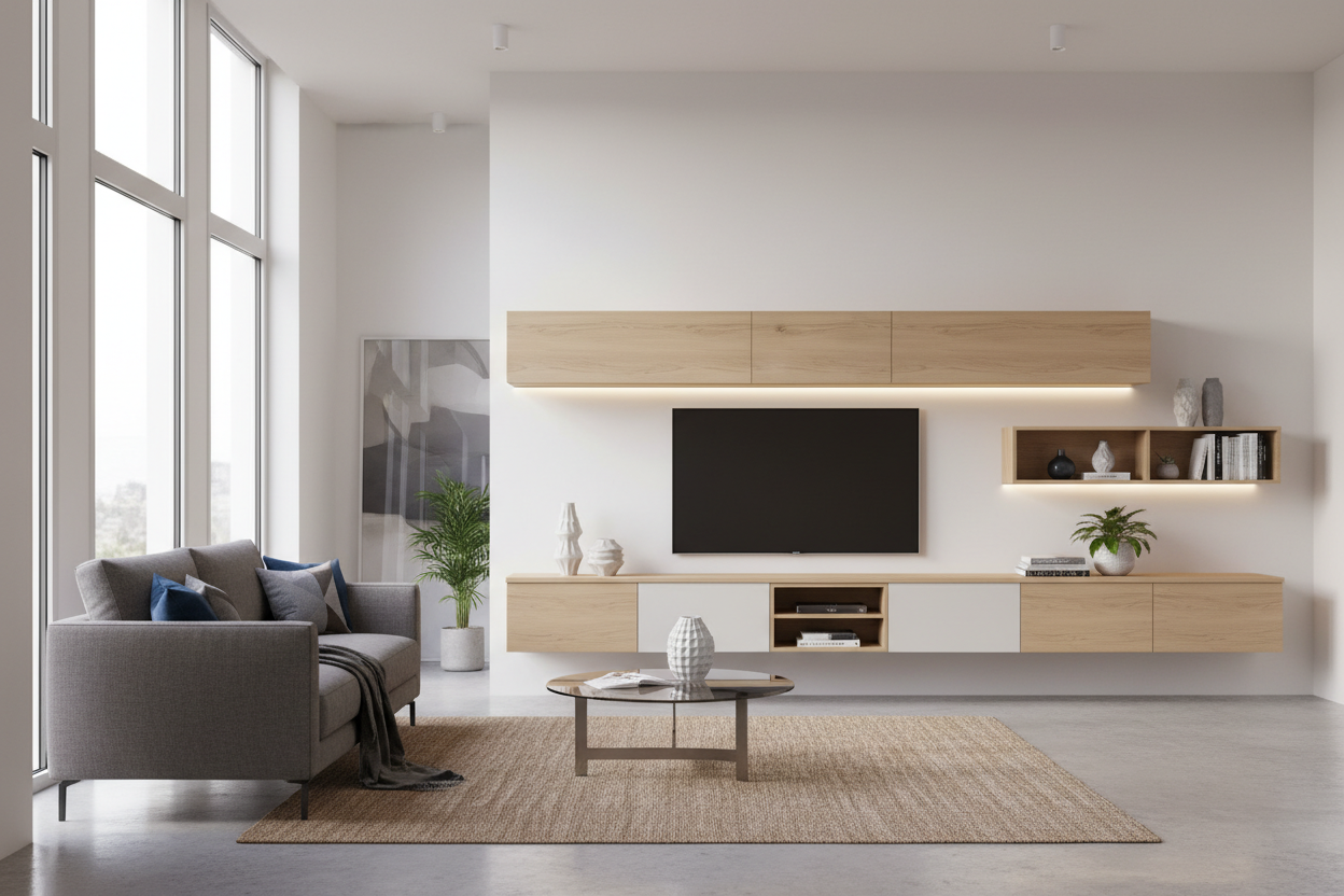 Why I Replaced My Clunky Console With a TV Cabinet on the Wall