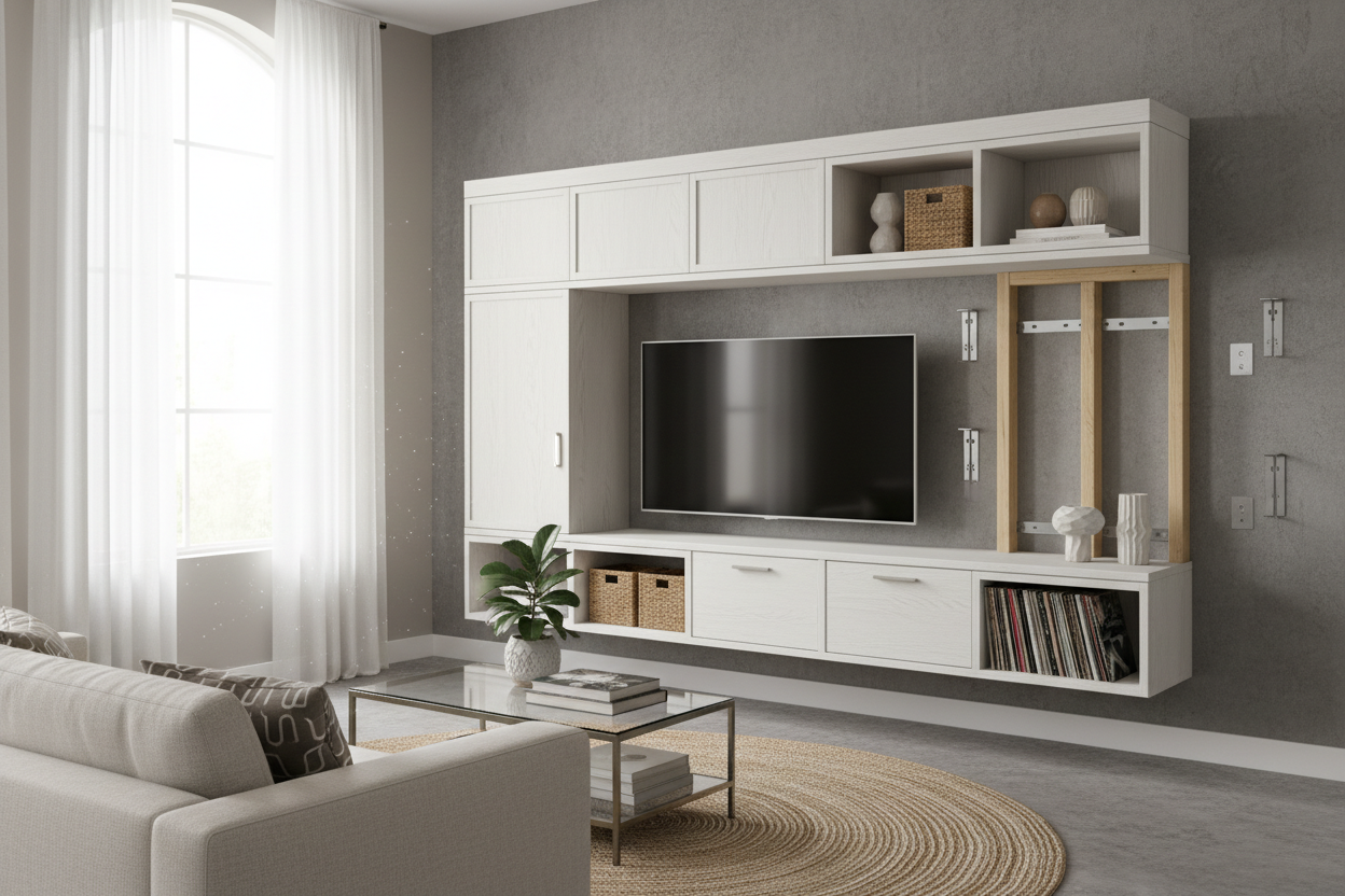 Will Your Drywall Actually Hold a Wall Hung TV Cabinet?