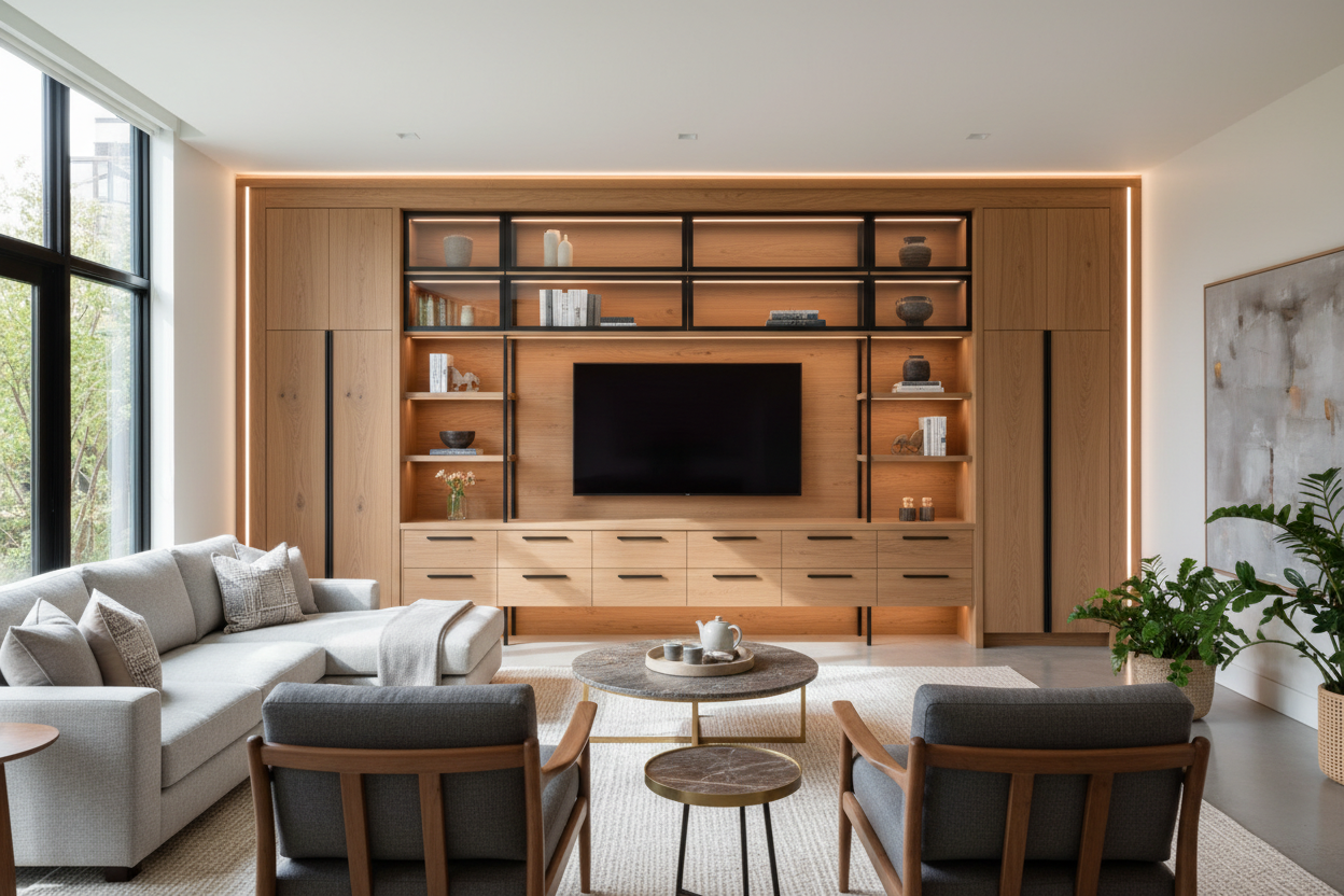 I Paid $4k for Custom Built TV Cabinets (And Have Zero Regrets)
