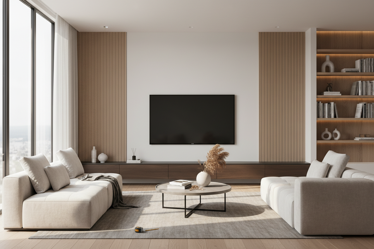Your Floating TV Looks Awkward Without TV Wall Boards