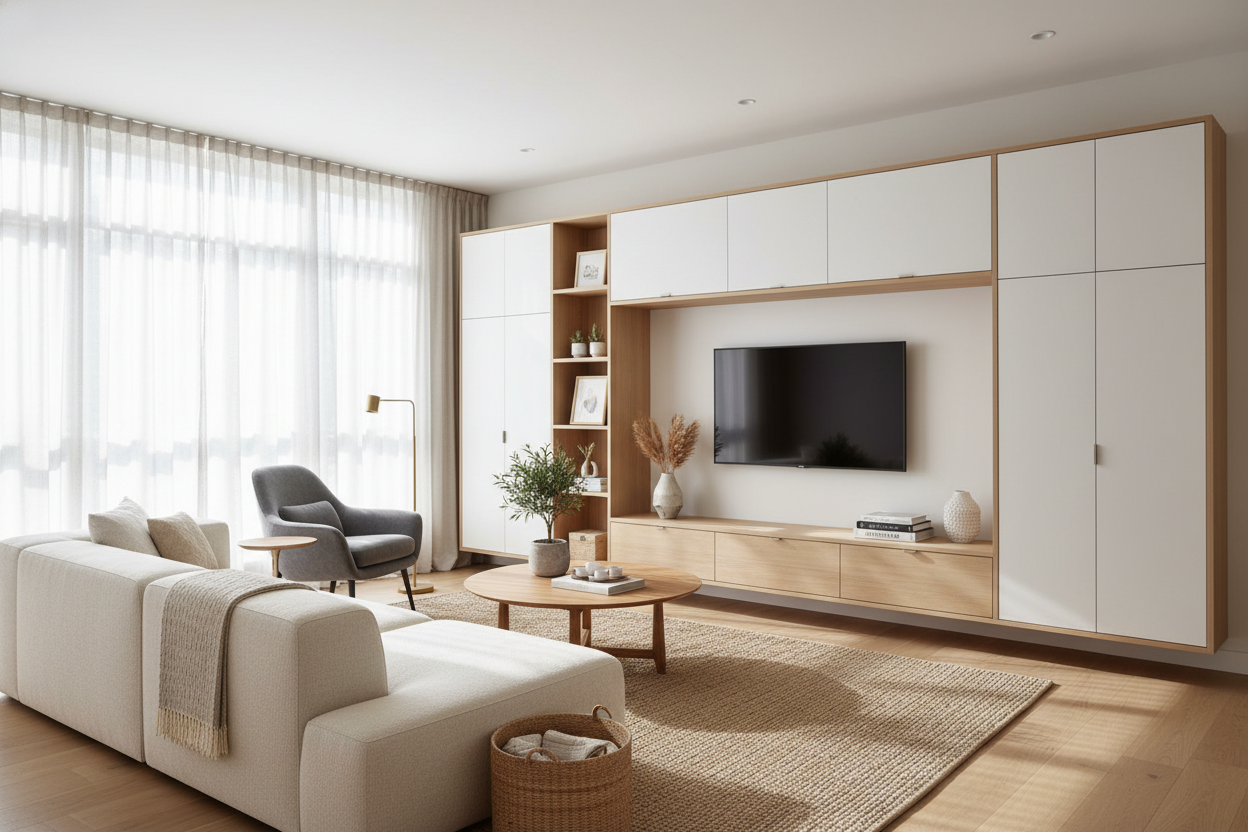 Why I Traded Expensive Built-Ins for a TV Modular Wall Unit