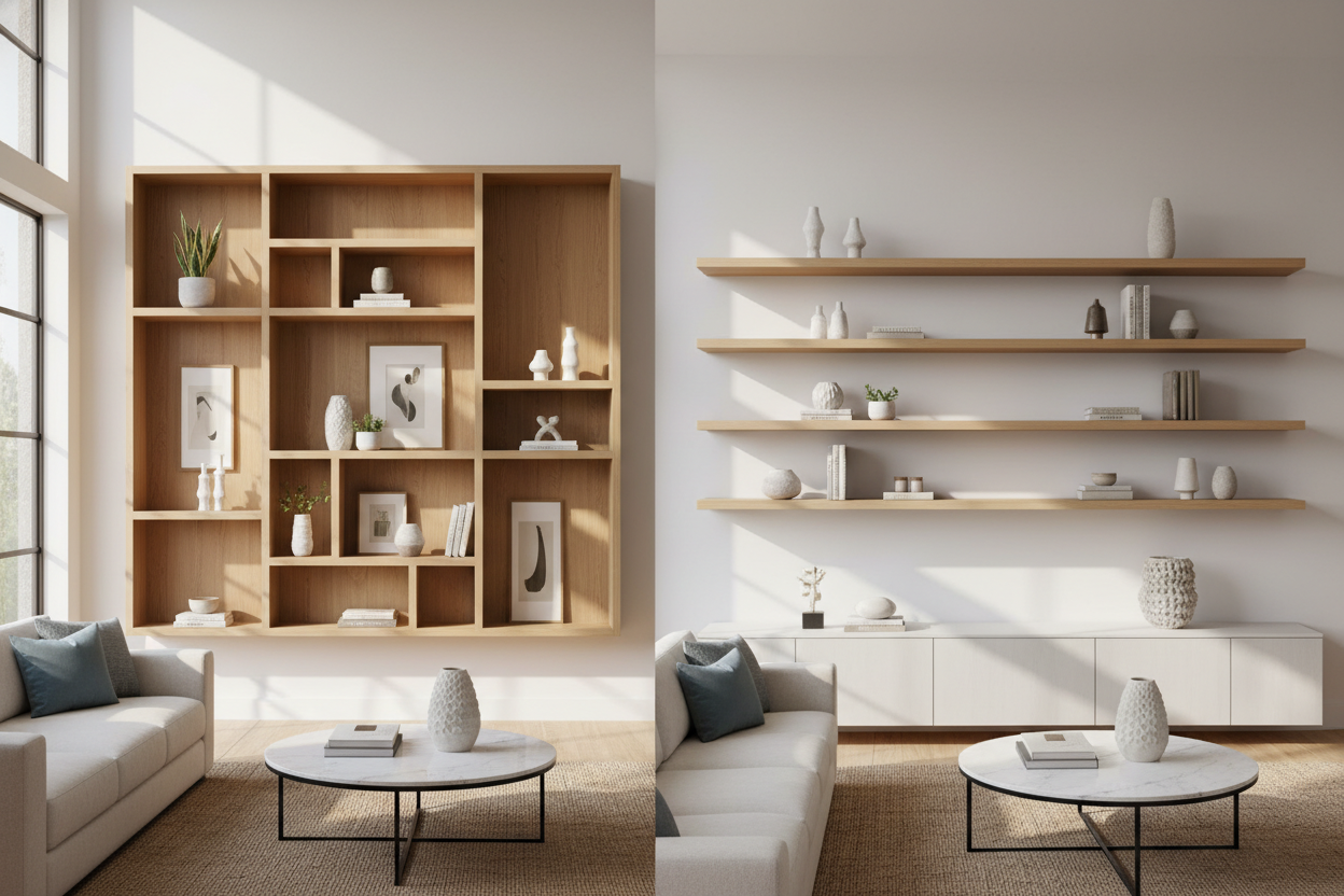 Is a Box Display Shelf Actually Better Than Floating Shelves?
