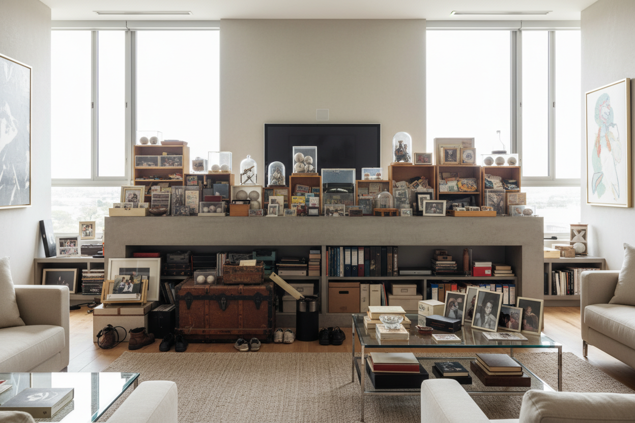 Your Memorabilia Display Boxes Are Ruining the Living Room