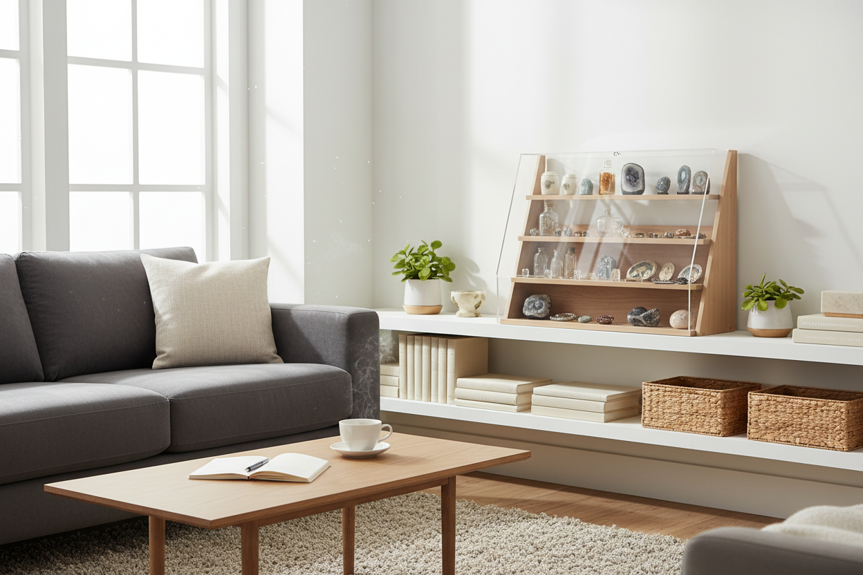 How a Multi-Level Display Box Saved My Crowded Shelves