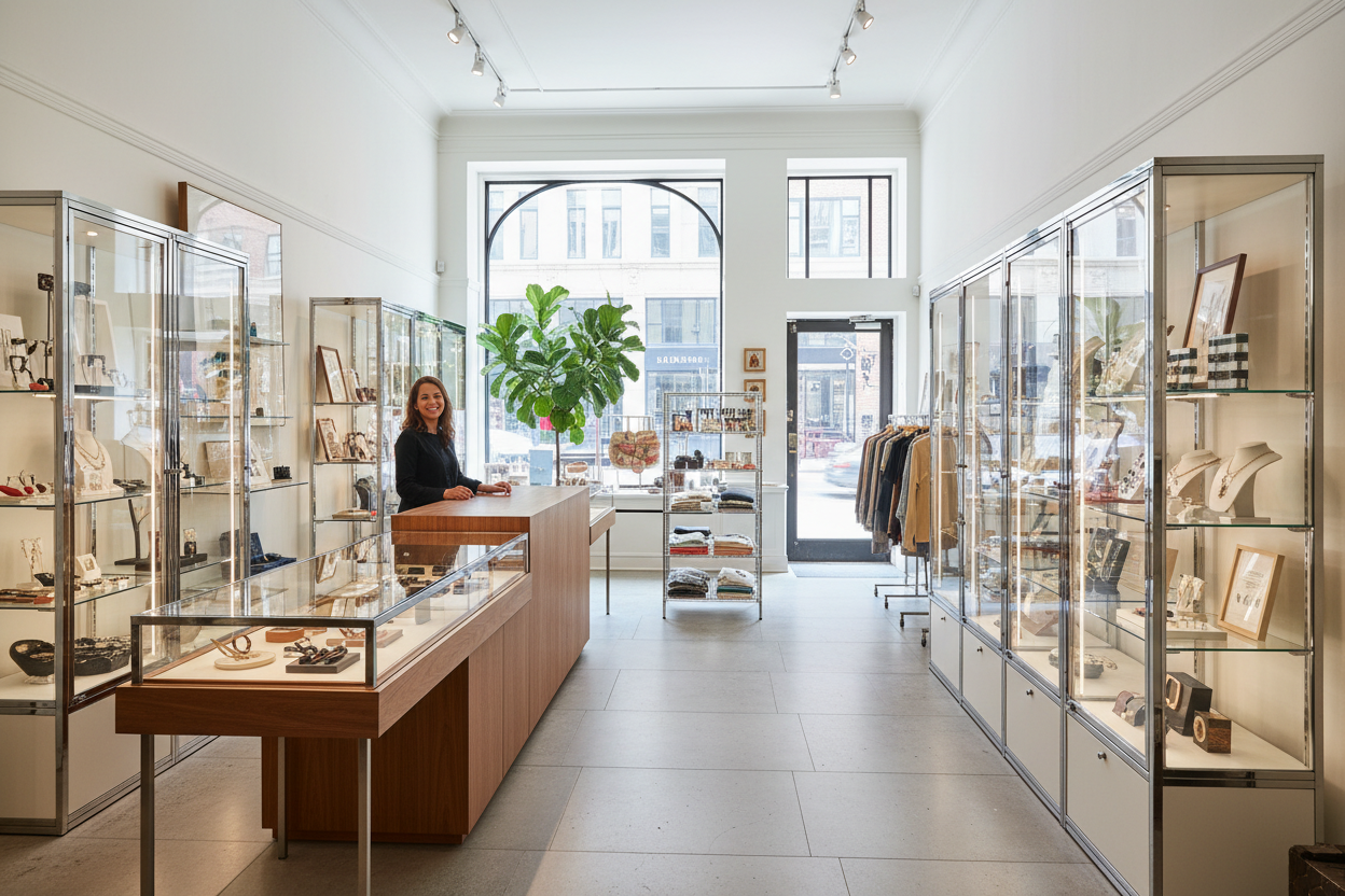 I Saved $4,000 by Buying Display Cases Wholesale for My Shop