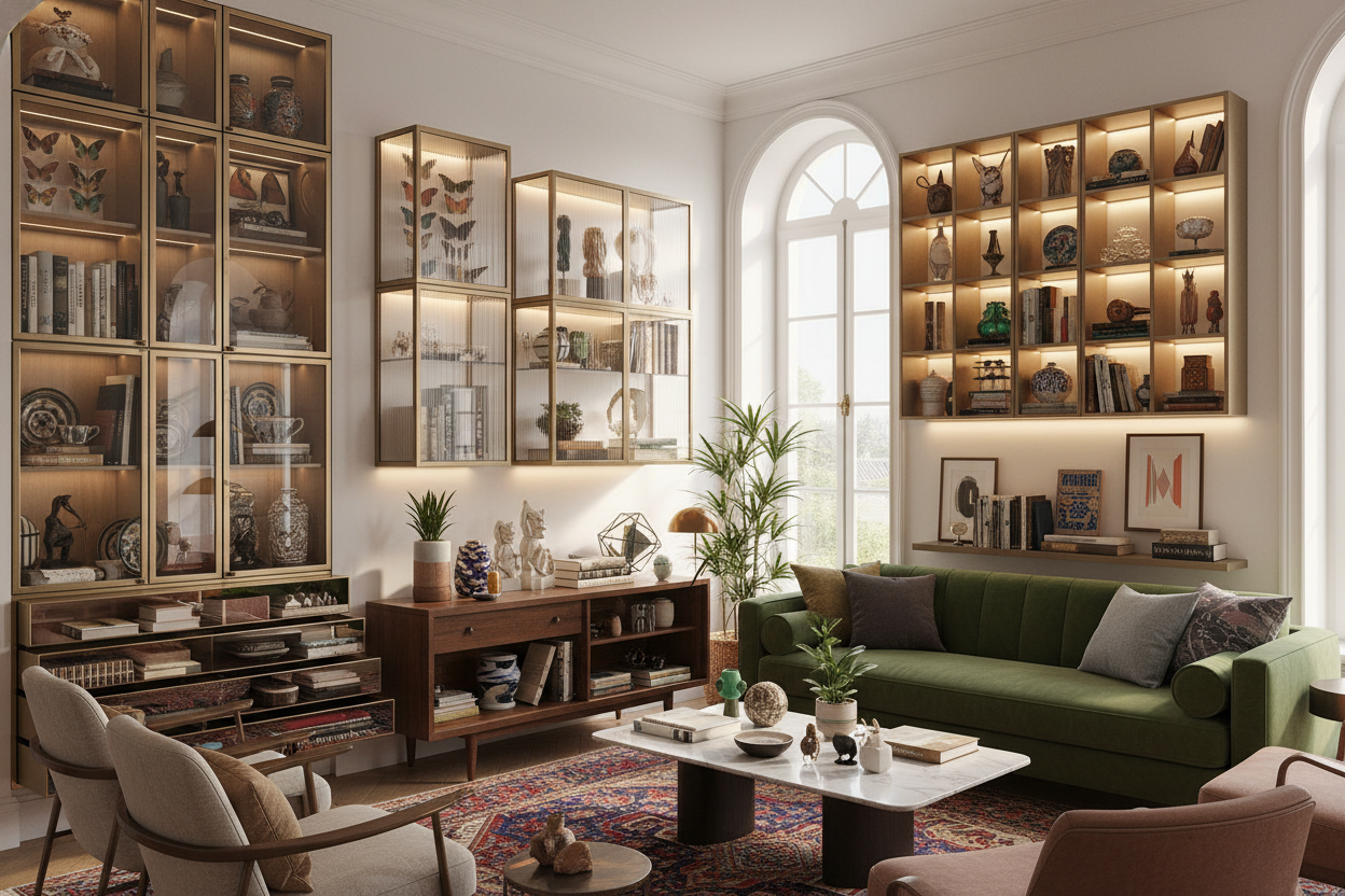 Your Shelves Are Exhausted: Try These Display Case Ideas Instead