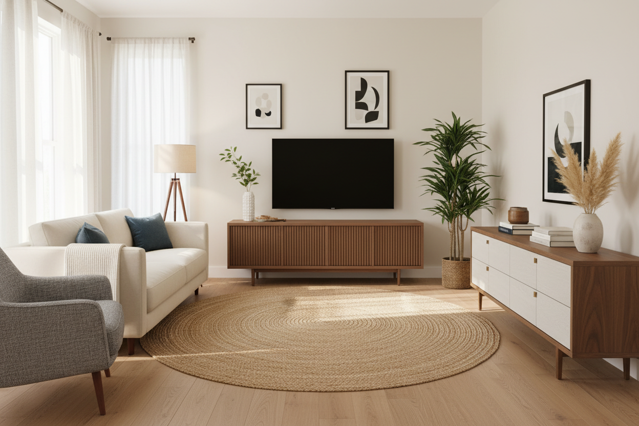 Media Console vs. Credenza: What Does TV Stand For Anymore?