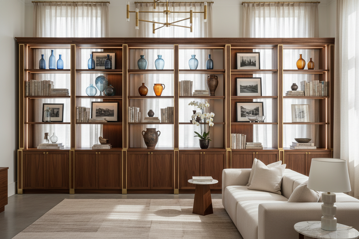 Stop Trying to Hack Cheap Cabinets: Just Get a Custom Wood Display Case