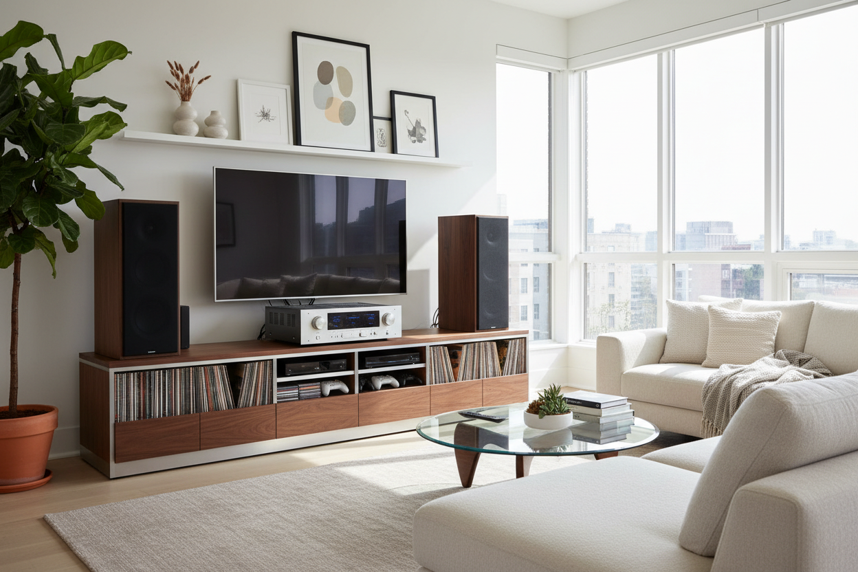 I Finally Found a Stereo TV Cabinet That Fits a Giant Receiver