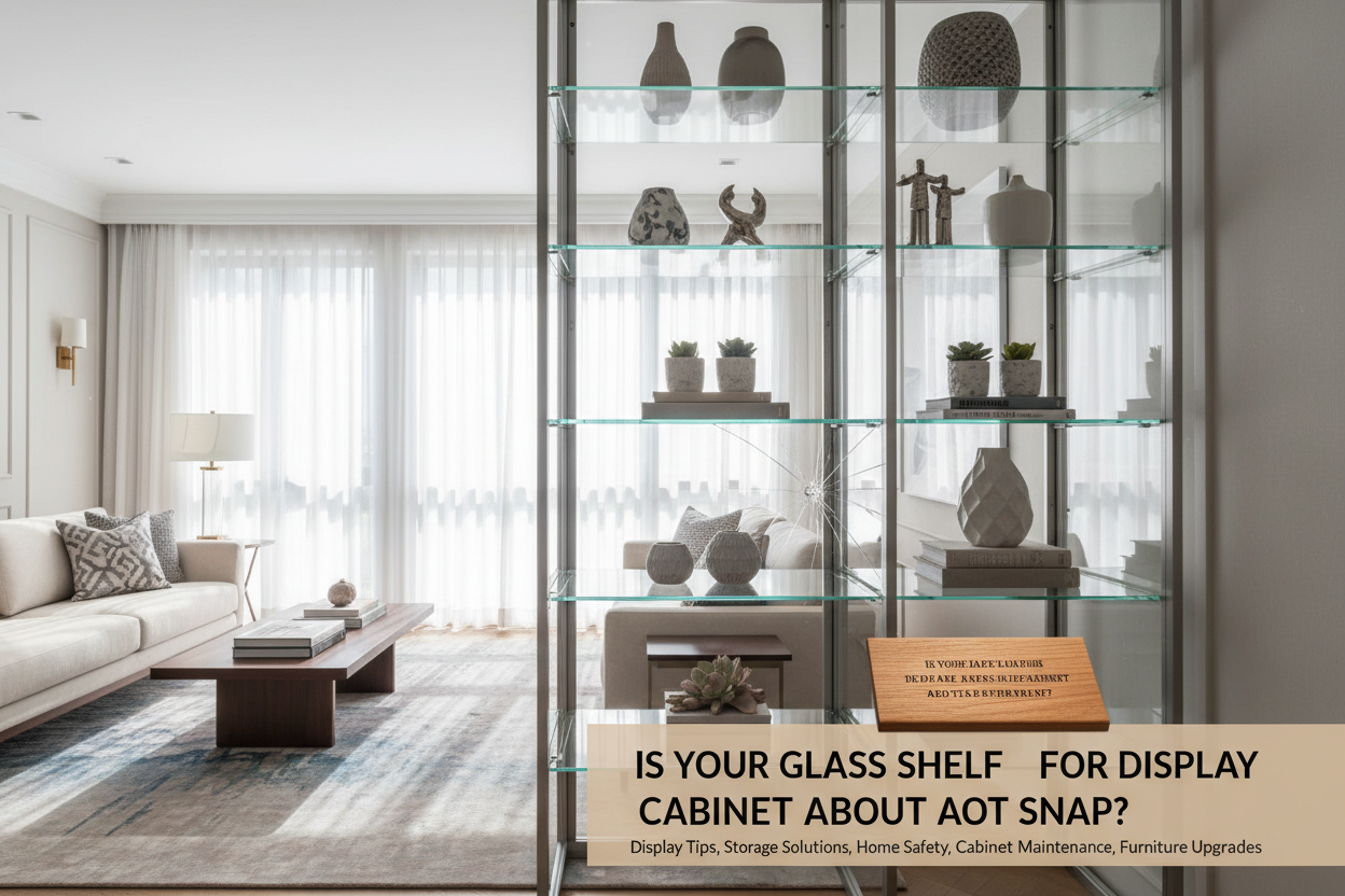 Is Your Glass Shelf for Display Cabinet About to Snap?