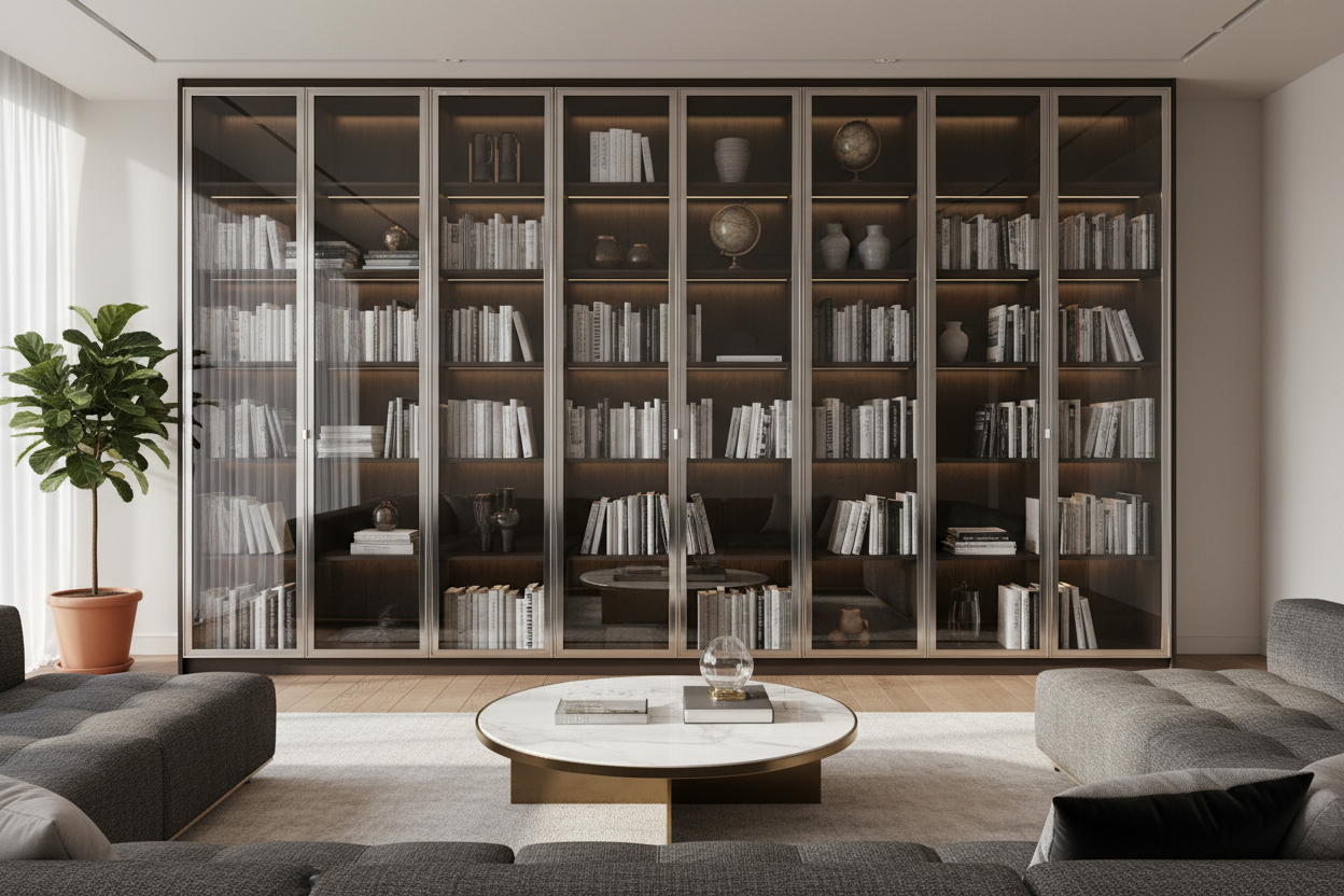 Your Books Are Dusty (Why You Finally Need a Glass Front Shelf)