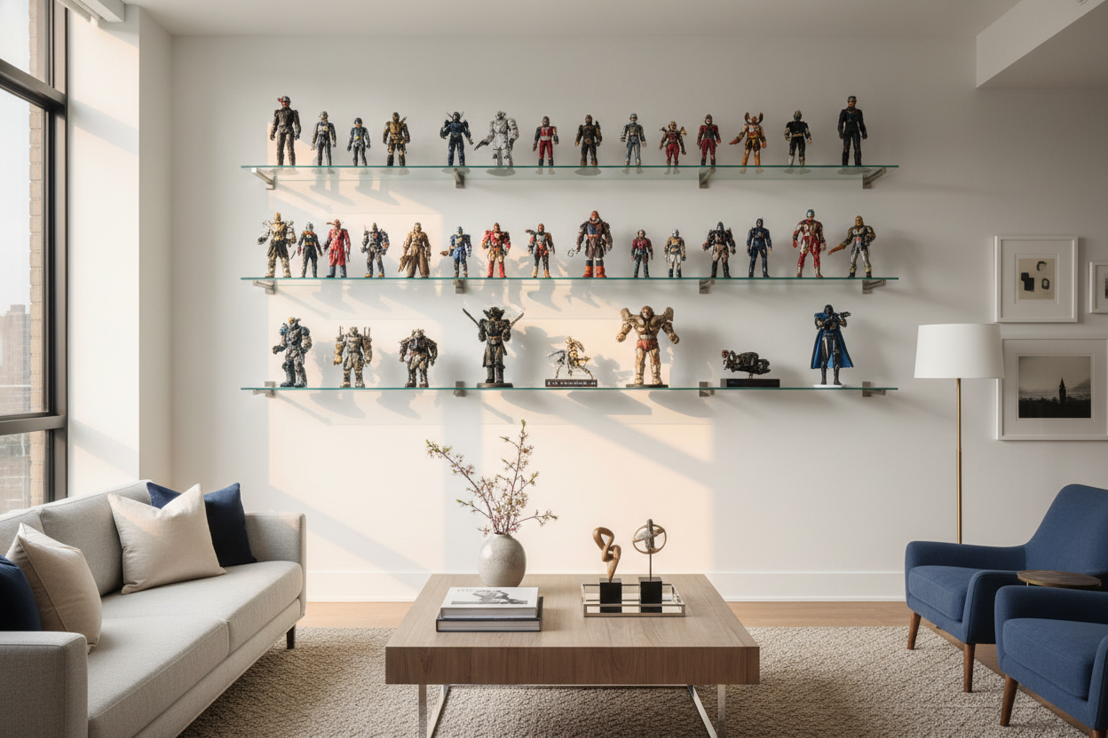 How a Glass Shelf for Figures Made My Collection Look Expensive