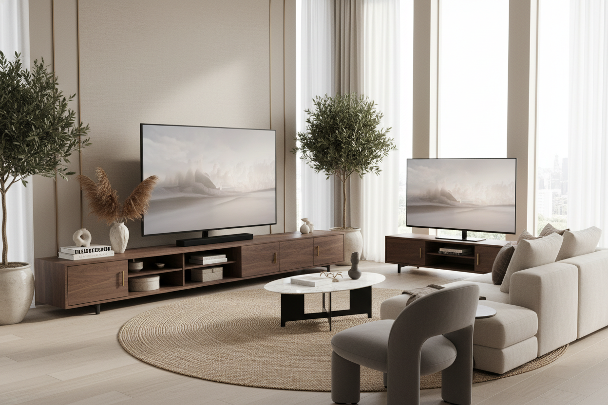 The 'Lollipop Effect': Why You Need an Extra Large TV Cabinet