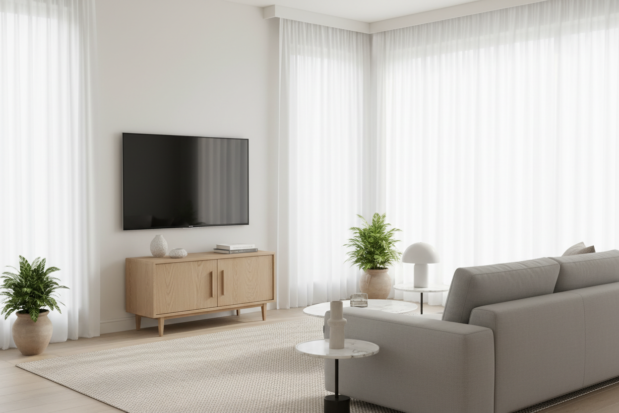 I Downsized to a Two Door TV Cabinet and Gained My Living Room Back