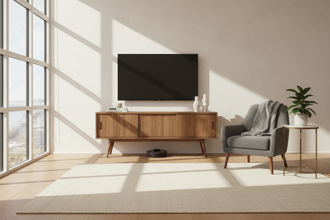 Your Roomba Hates Your Media Console (Get a TV Cabinet on Legs)