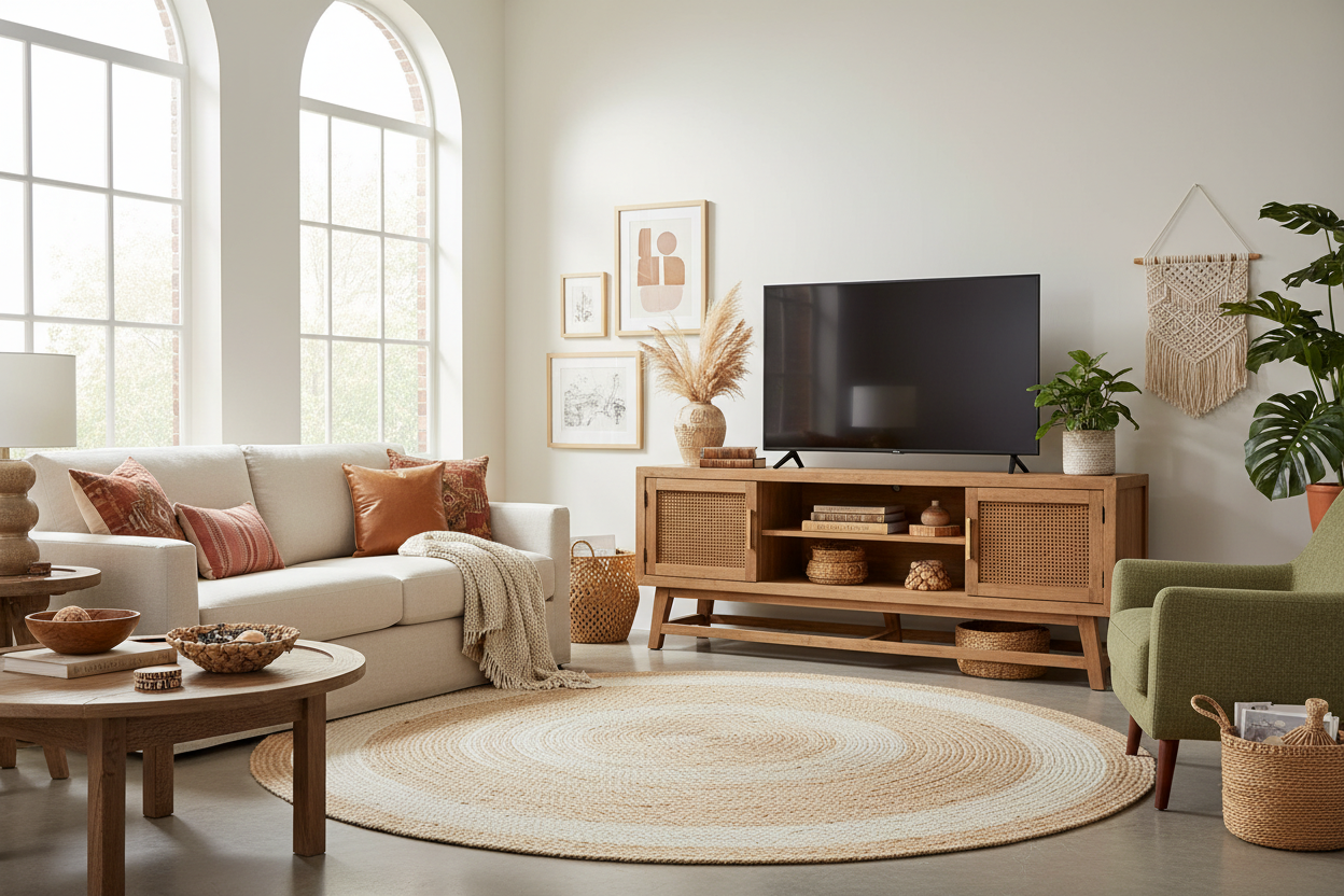 Stop Settling for Flimsy Rattan: My Hunt for Good Boho TV Stands