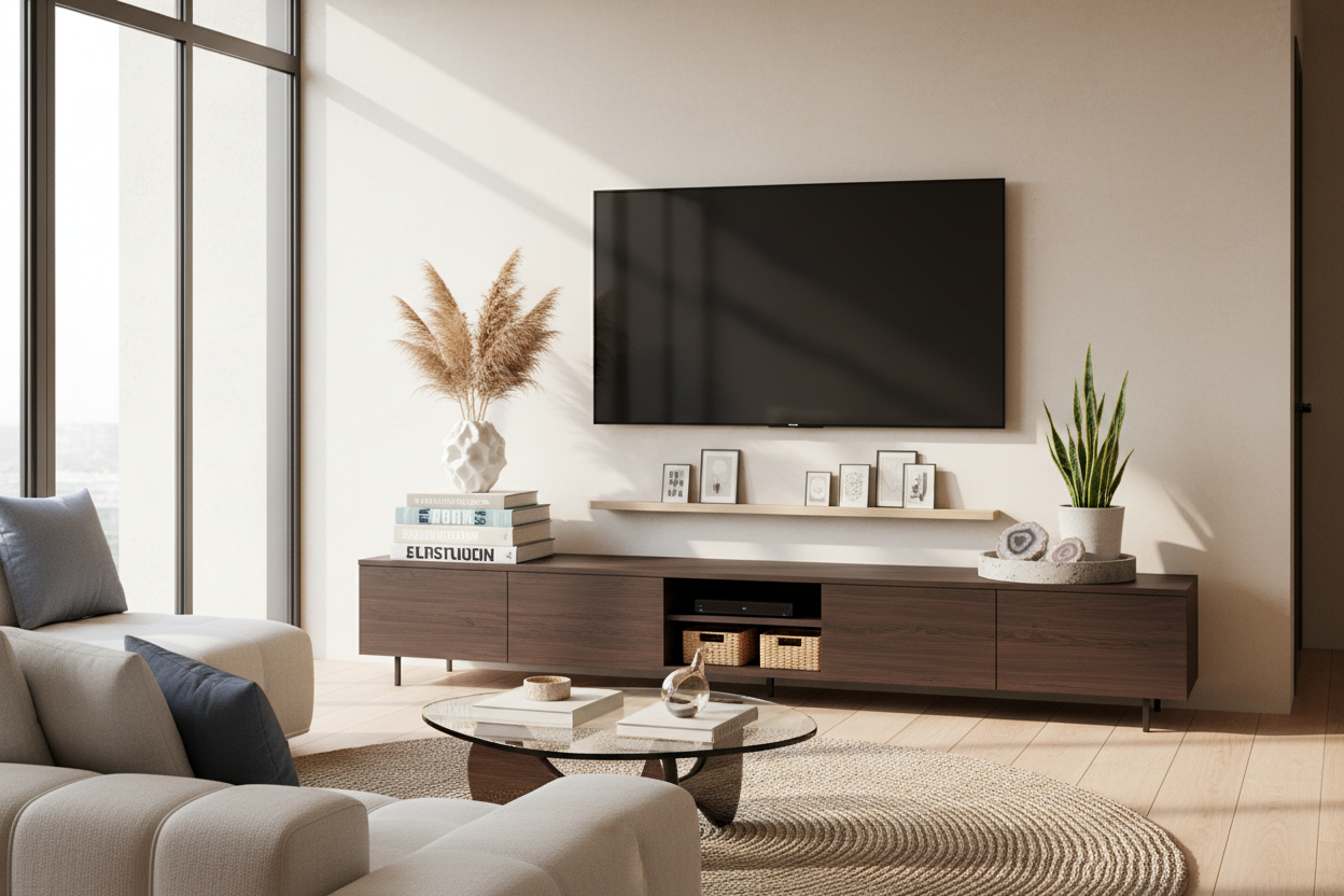 I Tried the Viral TV Stand Decor Ideas Pinterest Showed Me