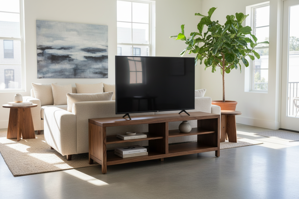 The 3 Proportion Rules You Need Before Buying a Wood TV Stand