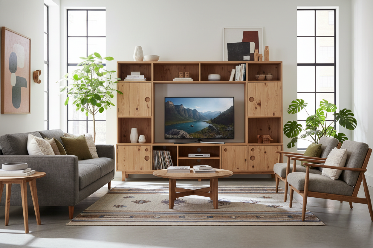 Wait, Are We Really Bringing Back the Pine TV Stand?