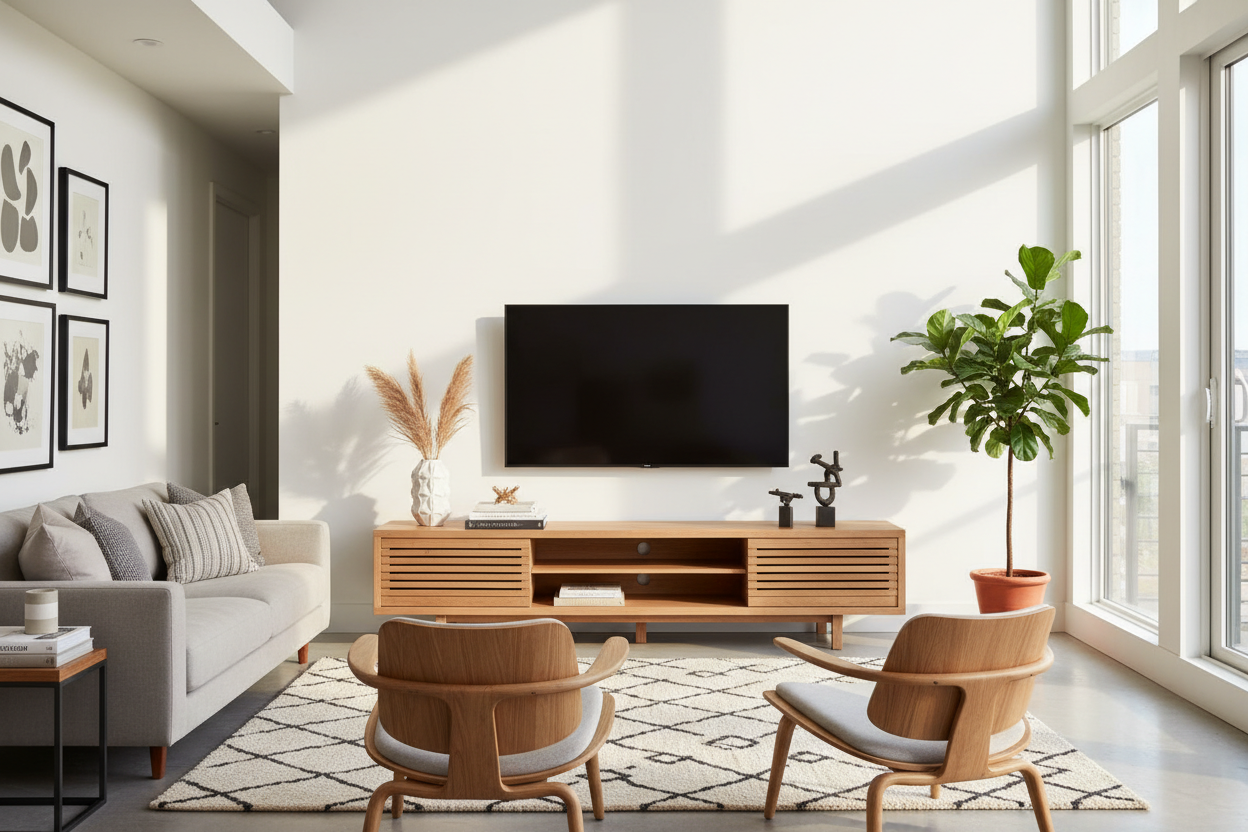 Are Oak TV Stands Finally Escaping Their '90s Reputation?