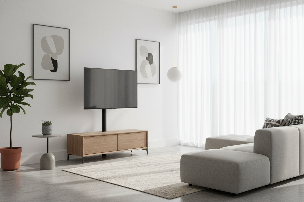 Stop Buying Huge Cabinets: Why Floor Standing TV Stands Win