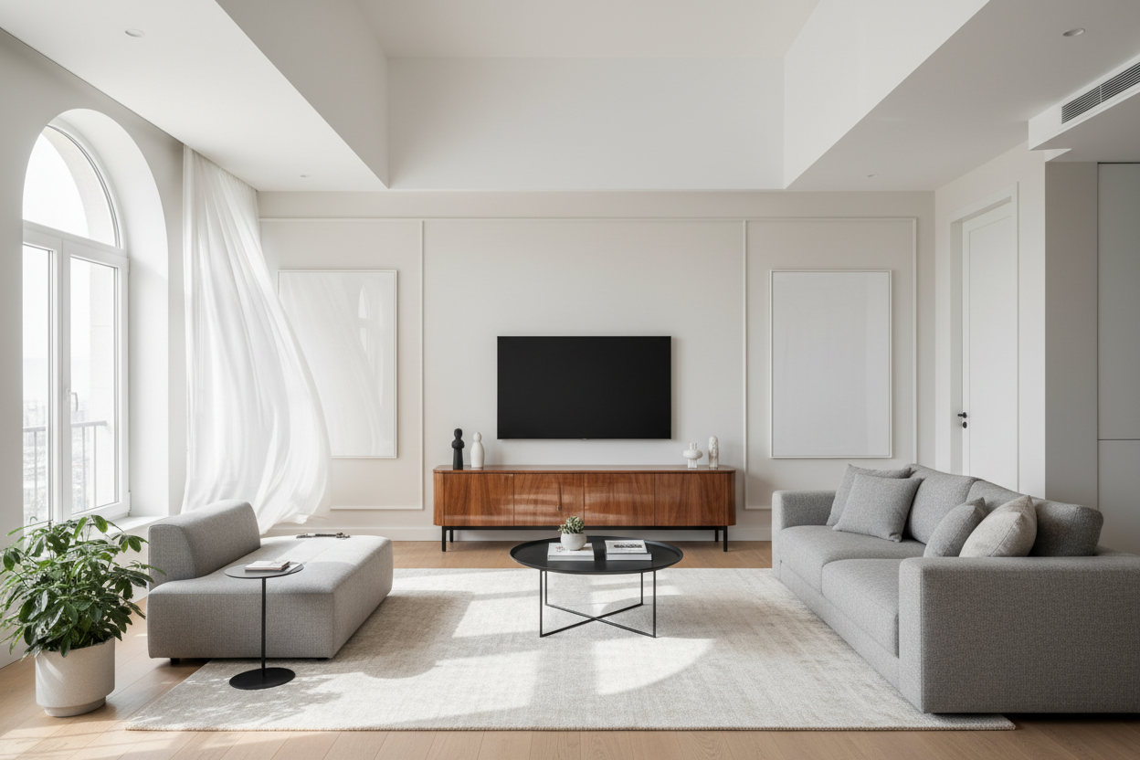Why a 3 Foot Tall TV Stand Makes Your Ceilings Look Higher