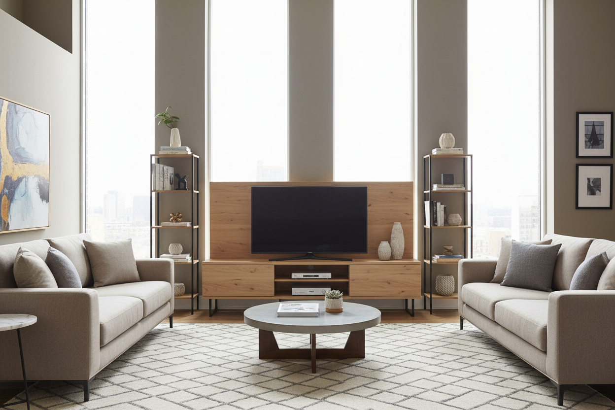 Why 70in TV Stands Are the Secret to Balancing Awkward Rooms