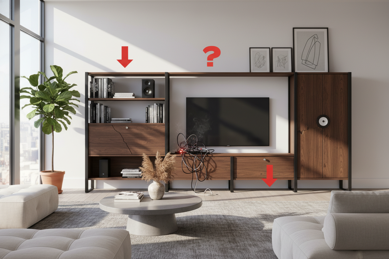 The 3 Red Flags to Watch For When Shopping Entertainment Furniture Units