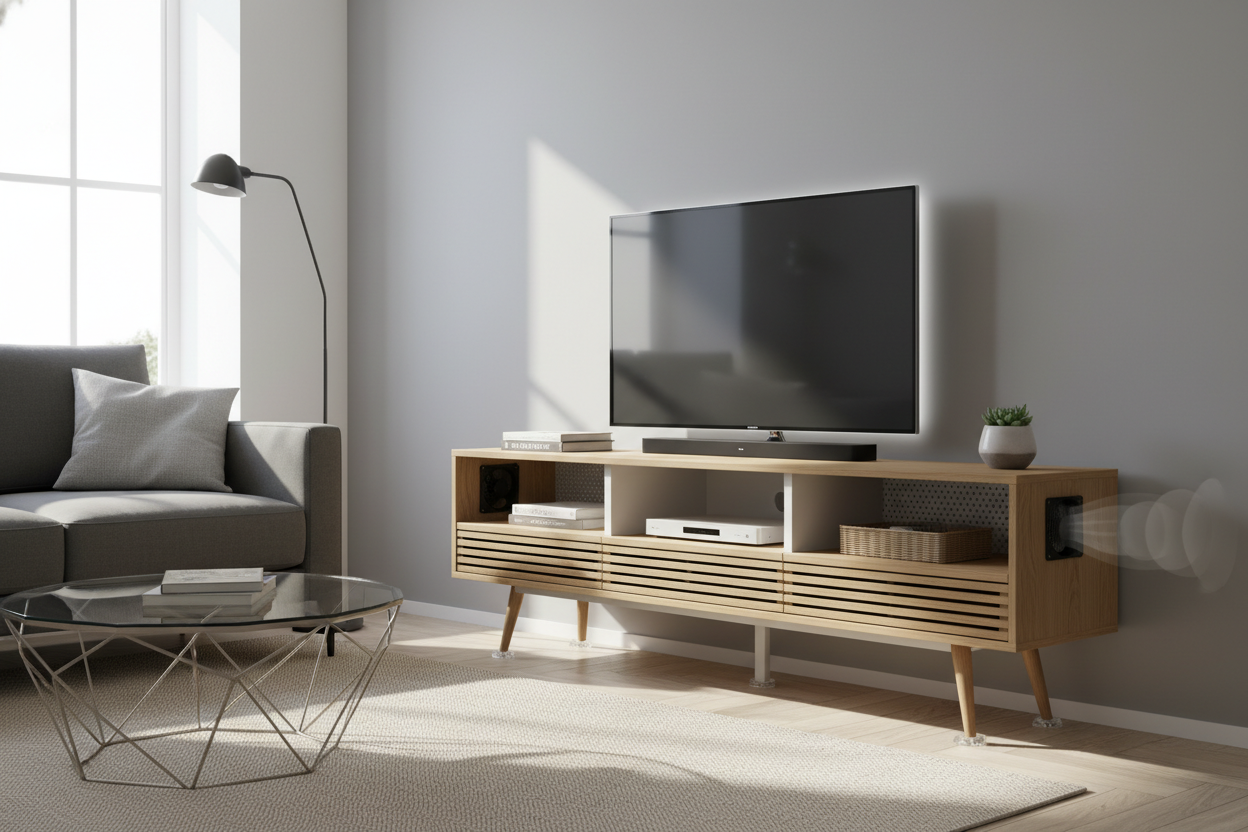 The 3 Ventilation Tricks Every Small TV Entertainment Stand Needs
