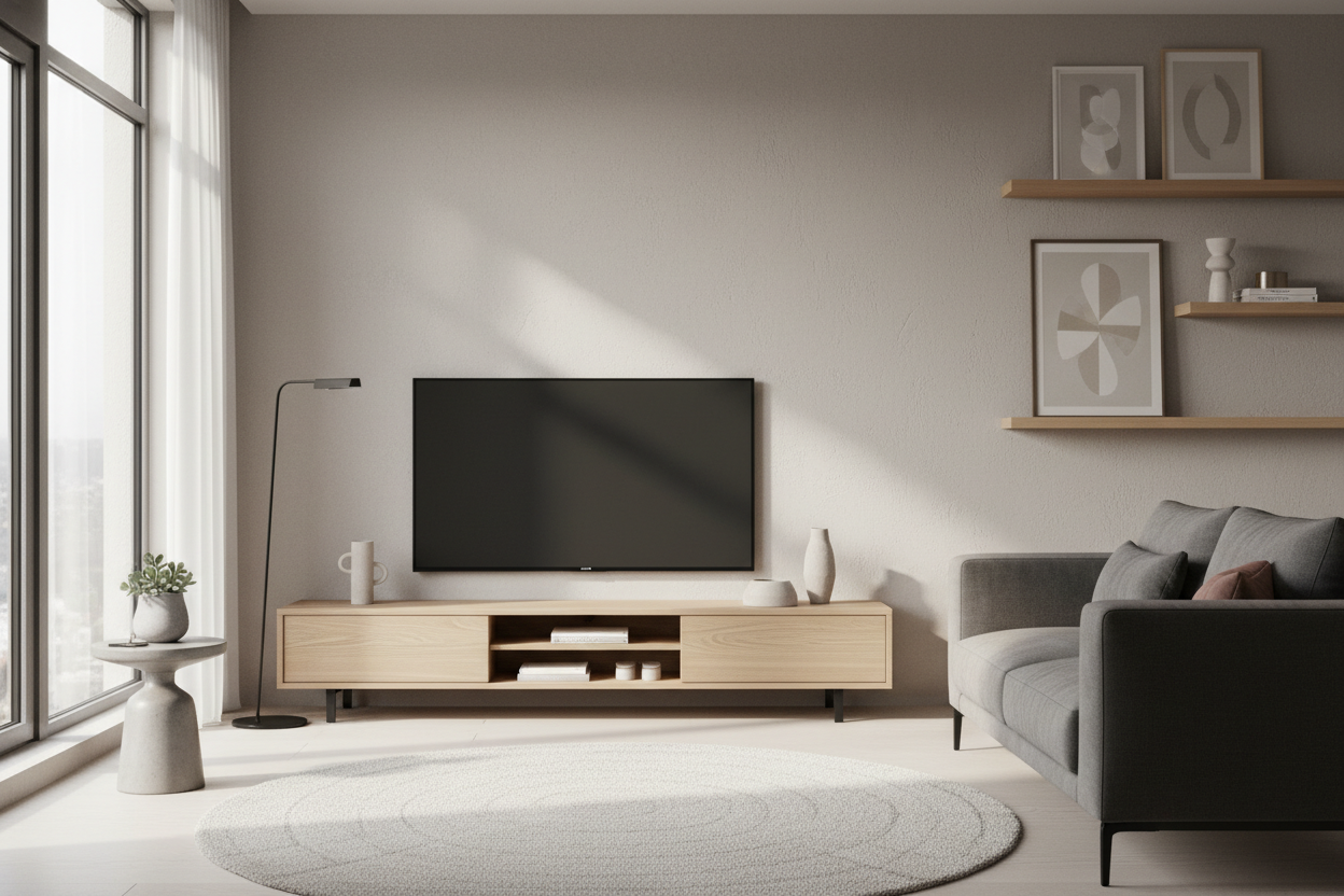 Why I Finally Switched to Shallow TV Stands for My Narrow Room