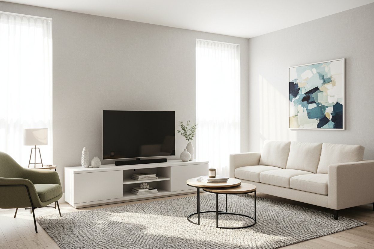 Your Cramped Living Room Needs a TV Stand 54 Inch Wide