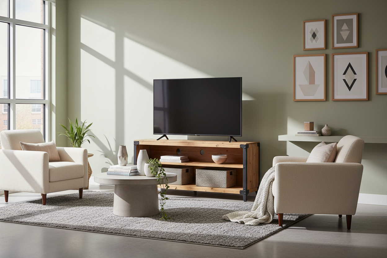 I Skipped IKEA For a Home Depot TV Stand 55 Inch