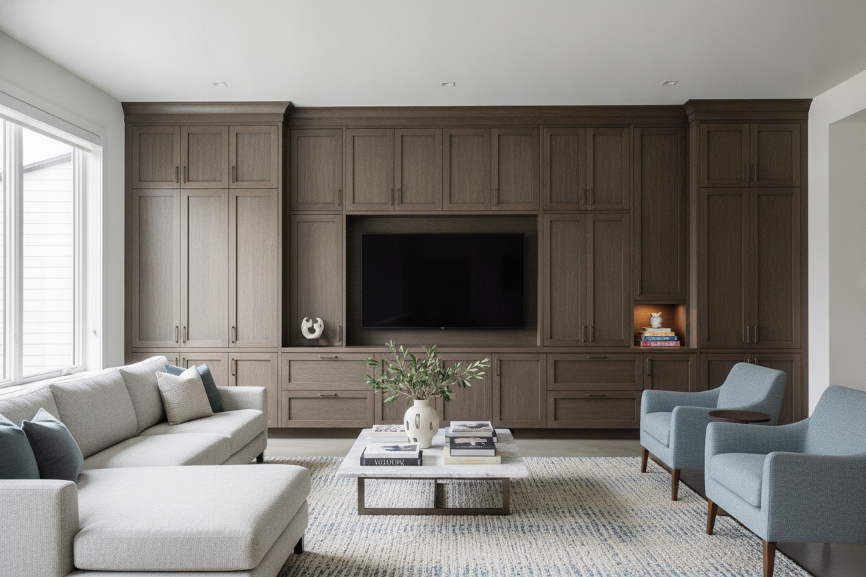 Why I Hid Everything Inside a Cabinets Entertainment Center